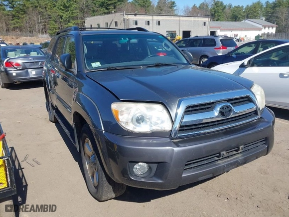 2006 Toyota 4Runner SR5 with VIN JTEBU14R660082588, listed as a IAAI auction lot 42048663 with 1 mi miles. Bid and sale history available at carsss.com. Image 1.