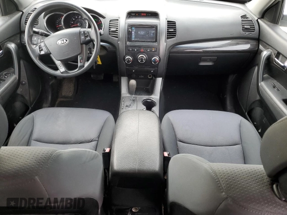 2012 Kia Sorento LX with VIN 5XYKT4A66CG264736, listed as a Copart auction lot 42337365 with 161,870 mi miles and Salvage Title. Bid and sale history available at DreamBid. Image 8.