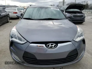 2017 Hyundai Veloster with VIN KMHTC6AD4HU310841, listed as a Copart auction lot 36048343 with 135,319 mi miles. Bid and sale history available at carsss.com. Image 5.