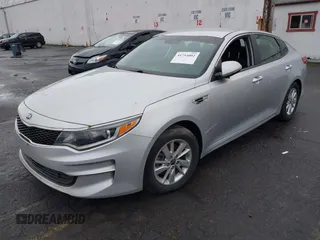 2017 Kia Optima LX with VIN KNAGT4L3XH5162197, listed as a IAAI auction lot 41754002 with 77,141 mi miles. Bid and sale history available at carsss.com. Image 2.