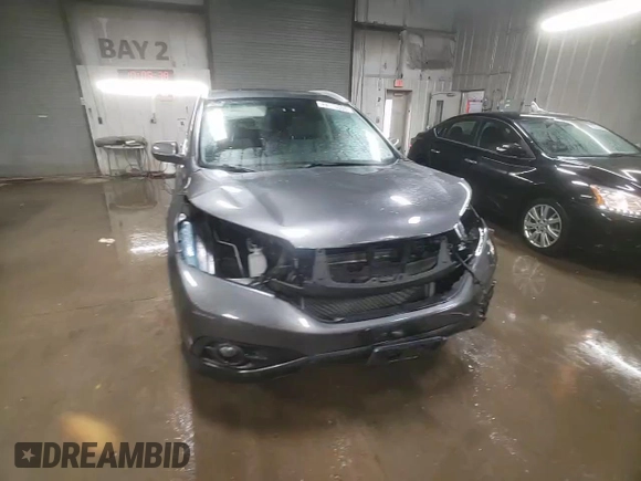 2013 Honda CR-V EX-L with VIN 2HKRM4H7XDH640729, listed as a Copart auction lot 49115355 with 94,630 mi miles and Salvage Title. Bid and sale history available at carsss.com. Image 14.