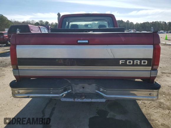 1994 Ford F-150 with VIN 1FTEX15N9RKB53277, listed as a Copart auction lot 87906665 with 186,113 mi miles and Salvage Title. Bid and sale history available at DreamBid. Image 6.