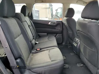 2017 Nissan Pathfinder SV with VIN 5N1DR2MM0HC666345, listed as a Copart auction lot 89054365 with 169,517 mi miles and Salvage title. Bid and sale history available at DreamBid. Image 12.