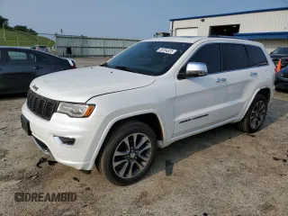 2017 Jeep Grand Cherokee Overland with VIN 1C4RJFCG6HC750819, listed as a Copart auction lot 59764325 with 108,295 mi miles and Clean title. Bid and sale history available at DreamBid. Image 1.