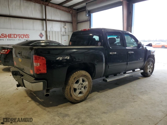 2013 Chevrolet Silverado 1500 LTZ with VIN 3GCPKTE71DG261770, listed as a Copart auction lot 47624165 with 133,799 mi miles and Salvage Title. Bid and sale history available at carsss.com. Image 3.