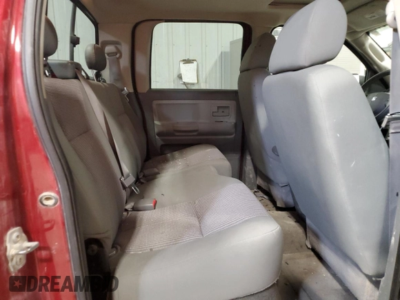 2007 Dodge Dakota SLT with VIN 1D7HW48P77S227488, listed as a Copart auction lot 84265044 with 189,982 mi miles and Salvage Title. Bid and sale history available at carsss.com. Image 10.