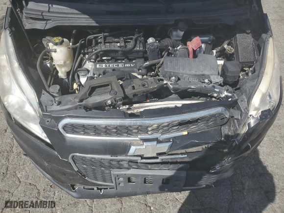 2015 Chevrolet Spark LS with VIN KL8CB6S9XFC800956, listed as a Copart auction lot 54062355 with 73,296 mi miles and Salvage Title. Bid and sale history available at carsss.com. Image 11.