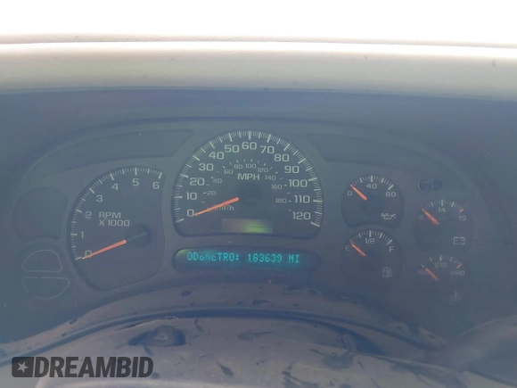 2005 Chevrolet Tahoe Z71 with VIN 1GNEC13T95R220708, listed as a IAAI auction lot 42081816 with 183,639 mi miles and . Bid and sale history available at DreamBid. Image 7.