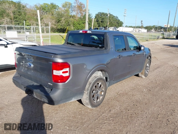 2023 Ford Maverick XL with VIN 3FTTW8F91PRA06061, listed as a IAAI auction lot 40733751 with Not provided miles and . Bid and sale history available at DreamBid. Image 4.