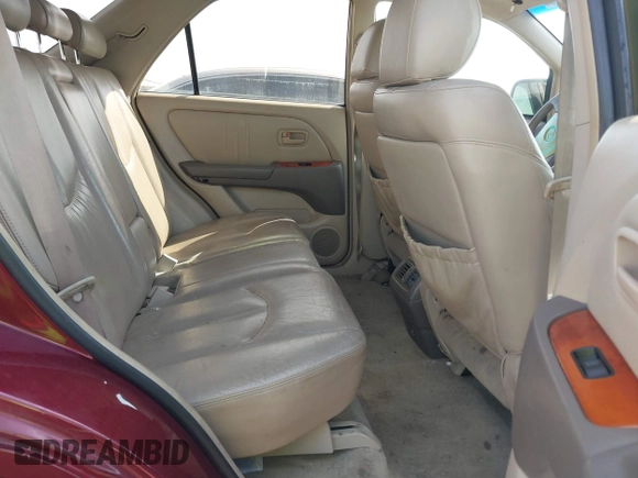 2000 Lexus RX 300 with VIN JT6GF10U6Y0076976, listed as a IAAI auction lot 41455609 with 293,626 mi miles and . Bid and sale history available at DreamBid. Image 8.