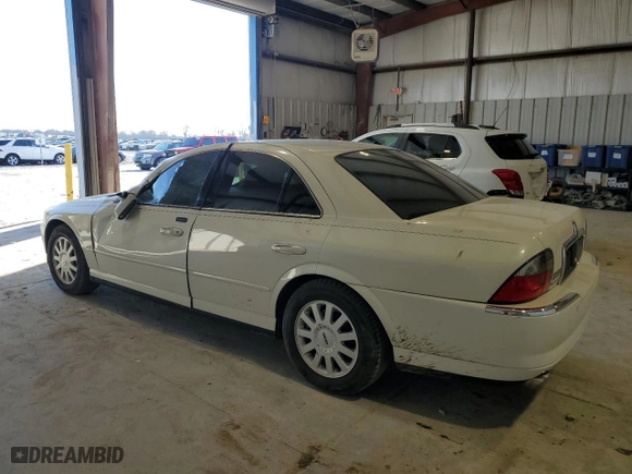 2003 Lincoln LS with VIN 1LNHM86S33Y691282, listed as a Copart auction lot 42161735 with 69,246 mi miles and Salvage Title. Bid and sale history available at carsss.com. Image 2.