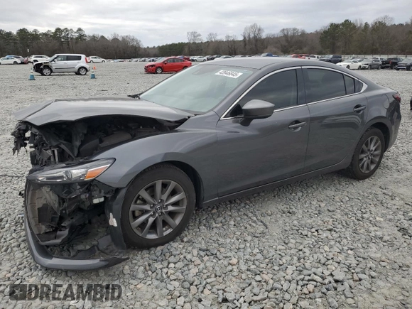 2020 Mazda 6 Sport with VIN JM1GL1UM3L1516442, listed as a Copart auction lot 43946845 with 78,616 mi miles and Salvage Title. Bid and sale history available at DreamBid. Image 1.