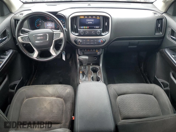 2020 GMC Canyon 2WD SLE with VIN 1GTG5CEN6L1237175, listed as a Copart auction lot 46608605 with 35,840 mi miles and Salvage Title. Bid and sale history available at carsss.com. Image 8.