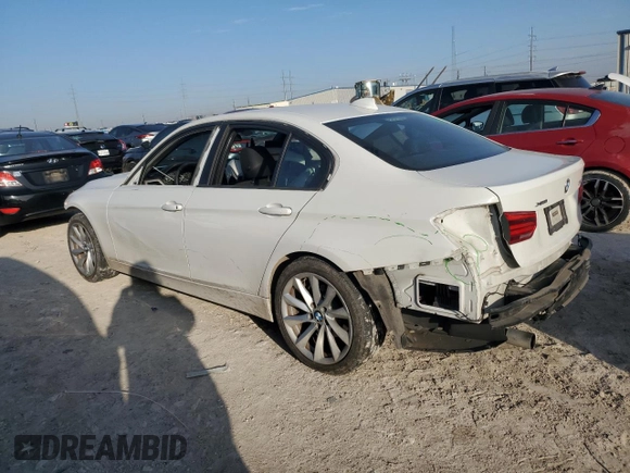 2016 BMW 3 Series 320i xDrive with VIN WBA8A3C52GK551230, listed as a Copart auction lot 44982775 with 106,166 mi miles and Salvage Title. Bid and sale history available at DreamBid. Image 2.