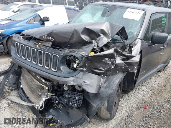 2018 Jeep Renegade Sport with VIN ZACCJAAB2JPG70452, listed as a IAAI auction lot 42203216 with 115,354 mi miles and . Bid and sale history available at DreamBid. Image 6.