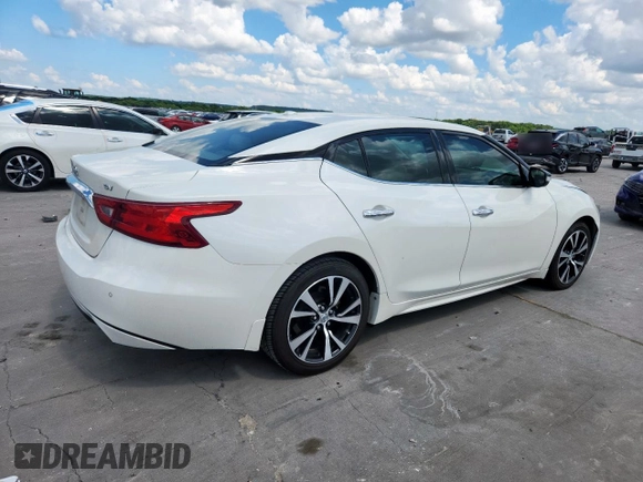 2016 Nissan Maxima Platinum with VIN 1N4AA6AP0GC429198, listed as a Copart auction lot 62066505 with 151,479 mi miles and Salvage title. Bid and sale history available at DreamBid. Image 3.
