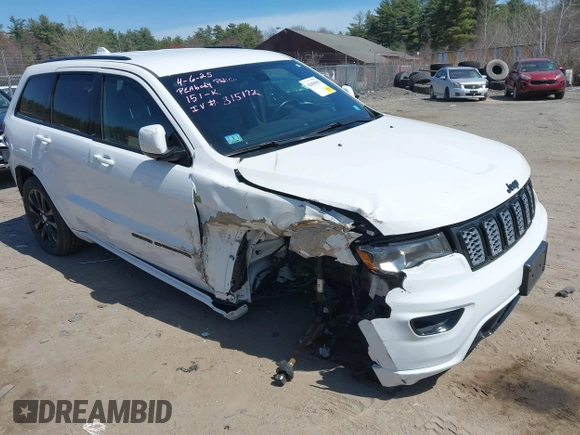 2021 Jeep Grand Cherokee Freedom with VIN 1C4RJFAG0MC856308, listed as a IAAI auction lot 42050995 with 35,428 mi miles and . Bid and sale history available at DreamBid. Image 1.