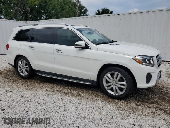 2017 Mercedes-Benz GLS 450 with VIN 4JGDF6EE3HA851251, listed as a Copart auction lot 51413274 with 122,400 mi miles and Salvage Title. Bid and sale history available at DreamBid. Image 4.