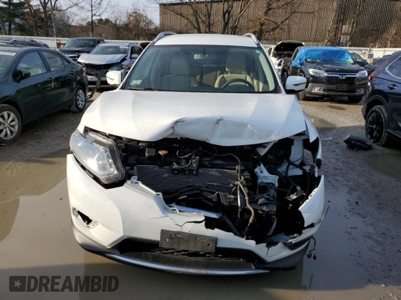 2016 Nissan Rogue S with VIN KNMAT2MV9GP623535, listed as a Copart auction lot 84879944 with 127,755 mi miles and Salvage Title. Bid and sale history available at carsss.com. Image 5.