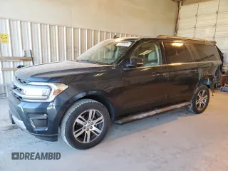 2024 Ford Expedition Max XLT with VIN 1FMJK1H80REA52884, listed as a Copart auction lot 42295015 with 17,469 mi miles and Salvage Title. Bid and sale history available at DreamBid. Image 1.