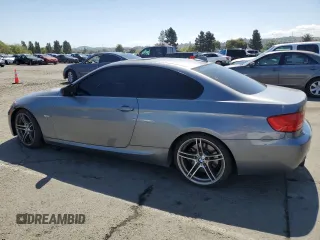 2011 BMW 3 Series 335is with VIN WBAKG1C55BE599403, listed as a Copart auction lot 54905025 with 147,365 mi miles and Clean Title. Bid and sale history available at carsss.com. Image 2.