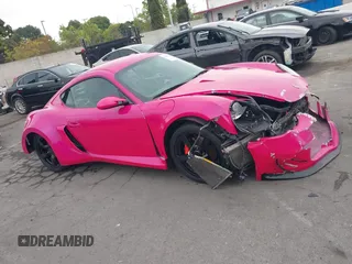 2007 Porsche Cayman S with VIN WP0AB29877U780410, listed as a IAAI auction lot 42153981 with 74,366 mi miles and . Bid and sale history available at DreamBid. Image 13.