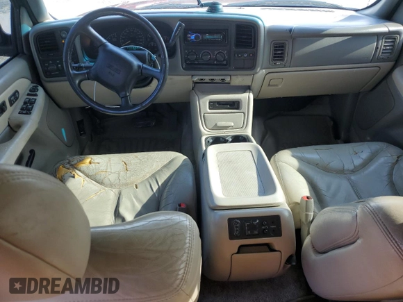 2001 GMC Yukon SLT with VIN 1GKEK13T21R173130, listed as a Copart auction lot 45286515 with 202,170 mi miles and Salvage Title. Bid and sale history available at carsss.com. Image 8.