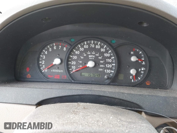 2005 Kia Sorento LX with VIN KNDJD733555359460, listed as a IAAI auction lot 41500228 with 157,649 mi miles. Bid and sale history available at carsss.com. Image 7.