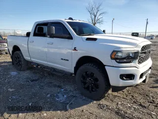 2022 Ram 2500 Big Horn with VIN 3C6UR5DL0NG216241, listed as a Copart auction lot 44494005 with 59,535 mi miles and Salvage Title. Bid and sale history available at carsss.com. Image 4.