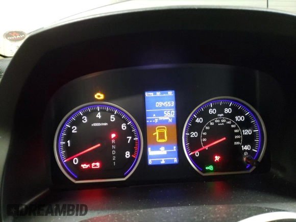2011 Honda CR-V EX-L with VIN 5J6RE4H72BL043400, listed as a Copart auction lot 48207295 with 94,533 mi miles and Salvage Title. Bid and sale history available at carsss.com. Image 9.