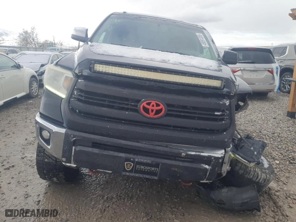 2014 Toyota Tundra 4WD Truck Platinum with VIN 5TFAW5F17EX362857, listed as a Copart auction lot 49091355 with 239,811 mi miles and Salvage Title. Bid and sale history available at carsss.com. Image 5.
