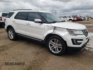 2016 Ford Explorer Limited with VIN 1FM5K7FH9GGA70180, listed as a Copart auction lot 51601265 with 176,549 mi miles and Salvage Title. Bid and sale history available at DreamBid. Image 4.