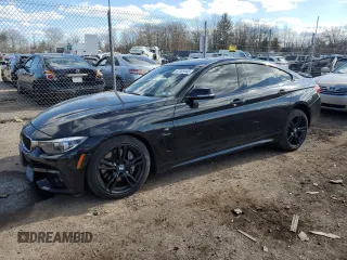 2019 BMW 4 Series 430i xDrive with VIN WBA4J3C59KBL06478, listed as a Copart auction lot 47105445 with 65,282 mi miles and Salvage Title. Bid and sale history available at carsss.com. Image 1.