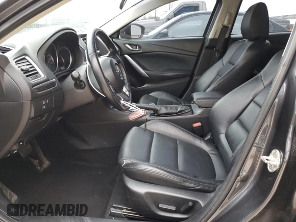2014 Mazda 6 i Touring with VIN JM1GJ1V6XE1135521, listed as a Copart auction lot 48473935 with 127,376 mi miles and Salvage Title. Bid and sale history available at DreamBid. Image 7.