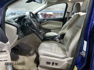 2014 Ford Escape Titanium with VIN 1FMCU9JX8EUC41088, listed as a Copart auction lot 52568435 with 114,907 mi miles and Salvage Title. Bid and sale history available at DreamBid. Image 7.