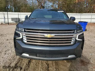 2021 Chevrolet Tahoe High Country with VIN 1GNSKTKL7MR125727, listed as a Copart auction lot 46027445 with 93,348 mi miles and Salvage Title. Bid and sale history available at carsss.com. Image 5.