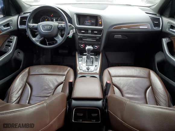 2017 Audi Q5 Premium with VIN WA1C2AFP9HA075409, listed as a Copart auction lot 88780155 with 80,590 mi miles and Salvage Title. Bid and sale history available at carsss.com. Image 8.