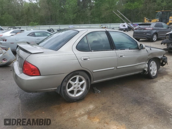 2006 Nissan Sentra S with VIN 3N1CB51D36L509102, listed as a Copart auction lot 51439545 with 351,033 mi miles and Salvage Title. Bid and sale history available at DreamBid. Image 3.