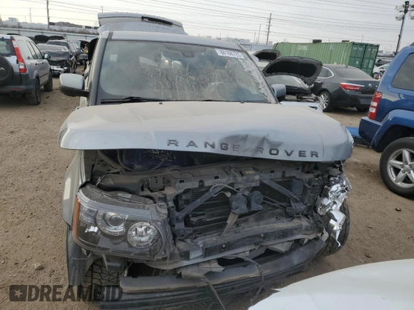 2013 Land Rover Range Rover Sport SC with VIN SALSH2E49DA810325, listed as a Copart auction lot 88108725 with 83,558 mi miles and Salvage Title. Bid and sale history available at carsss.com. Image 5.