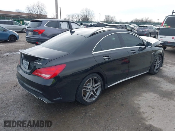 2015 Mercedes-Benz CLA 45 AMG with VIN WDDSJ5CB7FN181583, listed as a IAAI auction lot 41475027 with 127,602 mi miles and . Bid and sale history available at DreamBid. Image 4.