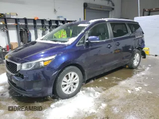 2018 Kia Sedona LX with VIN KNDMB5C12J6364139, listed as a Copart auction lot 44716045 with 72,352 mi miles and Salvage Title. Bid and sale history available at carsss.com. Image 1.