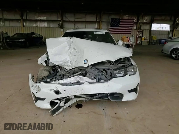 2019 BMW 3 Series 330i with VIN WBA5R1C57KAK09173, listed as a Copart auction lot 44773785 with Not provided miles and Salvage title. Bid and sale history available at DreamBid. Image 11.