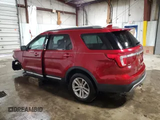 2017 Ford Explorer XLT with VIN 1FM5K7DHXHGD75949, listed as a Copart auction lot 49699585 with 60,703 mi miles and Salvage Title. Bid and sale history available at carsss.com. Image 2.