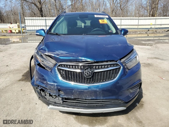 2019 Buick Encore Preferred with VIN KL4CJESB0KB837502, listed as a Copart auction lot 49751205 with 124,292 mi miles and Salvage Title. Bid and sale history available at carsss.com. Image 5.
