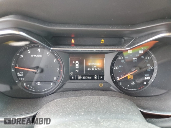 2023 Chevrolet TrailBlazer ACTIV with VIN KL79MSSL3PB169293, listed as a Copart auction lot 74753044 with 27,170 mi miles and Salvage Title. Bid and sale history available at DreamBid. Image 9.