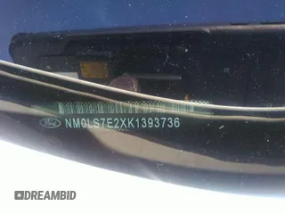 2019 Ford Transit Connect XL с VIN NM0LS7E2XK1393736, выставлен на аукционе IAAI как лот 42729520 с пробегом 92 733 миль миль и . История ставок и продаж доступна на DreamBid. Изображение 6.