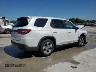 2024 Honda Pilot EX-L with VIN 5FNYG1H43RB018549, listed as a Copart auction lot 56435985 with 16,239 mi miles and Salvage title. Bid and sale history available at DreamBid. Image 3.