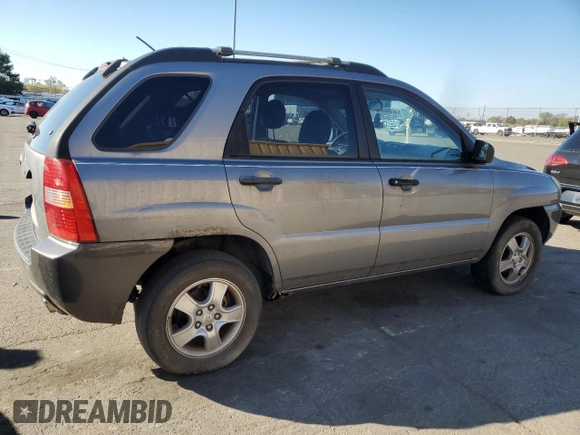 2006 Kia Sportage LX z VIN KNDJF724467197542, wystawiony jako Copart lot #75233464 z przebiegiem 204 570 mil mil oraz Czysty tytuł • Clean title. Historia ofert i sprzedaży dostępna na DreamBid. Obrazek 3.