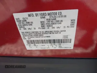2015 Ford Explorer z VIN 1FM5K7B82FGC21865, wystawiony jako IAAI lot #42206874 z przebiegiem 120 124 mil mil oraz . Historia ofert i sprzedaży dostępna na DreamBid. Obrazek 9.