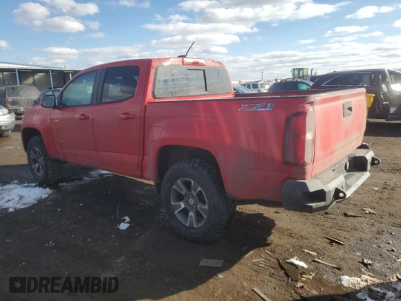2016 Chevrolet Colorado 4WD Z71 z VIN 1GCGTDE37G1114999, wystawiony jako Copart lot #44648835 z przebiegiem 186 186 mil mil oraz Czysty tytuł • Clean title. Historia ofert i sprzedaży dostępna na DreamBid. Obrazek 2.